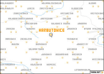 map of Harbutowice