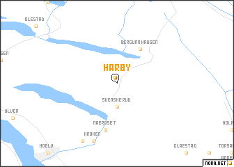 map of Harby