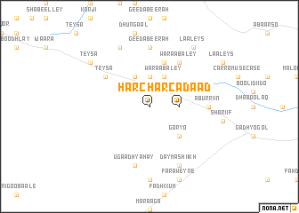 map of Har Cadaad