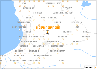 map of Hardbargain