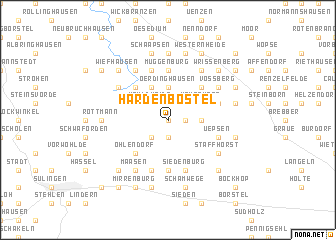 map of Hardenbostel