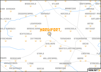 map of Hardifort