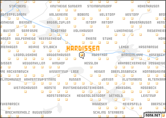 map of Hardissen