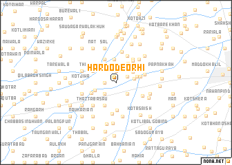map of Hardo Deorhi