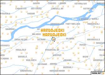 map of Hardo Jeoki