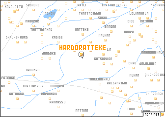 map of Hardo Ratteke