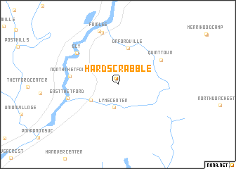 map of Hardscrabble