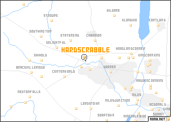 map of Hardscrabble