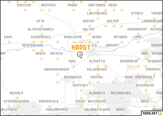 map of Hardt