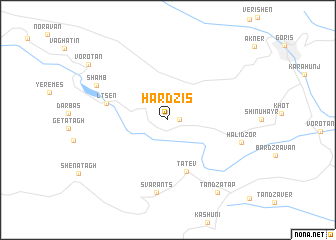 map of Hardzis