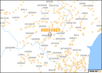 map of Harekaen