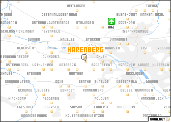 map of Harenberg