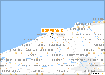 map of Harendijk