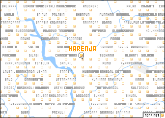 map of Hārenja