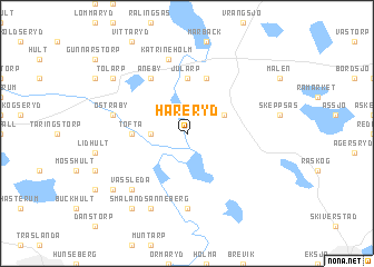 map of Hareryd