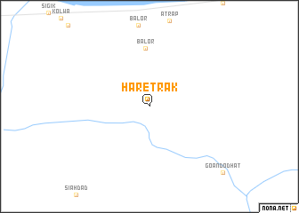 map of Haretrak