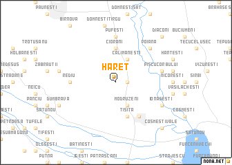 map of Haret