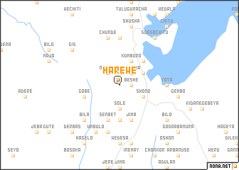 map of Hārewē