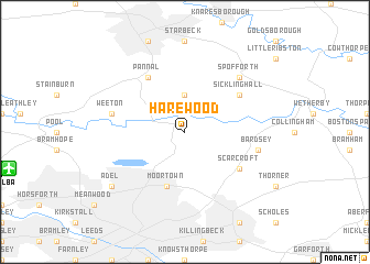 map of Harewood