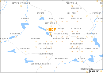 map of Häre