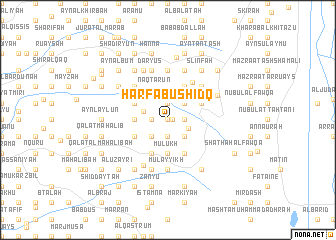 map of Ḩarf Abū Shidq