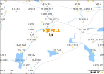 map of Harfall