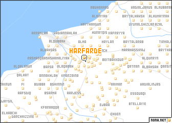 map of Harf Ardé