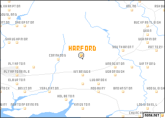 map of Harford