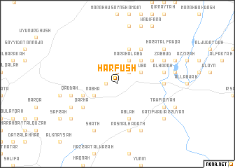 map of Ḩarfūsh