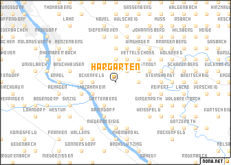 map of Hargarten