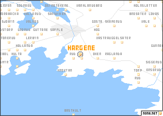 map of Hargene