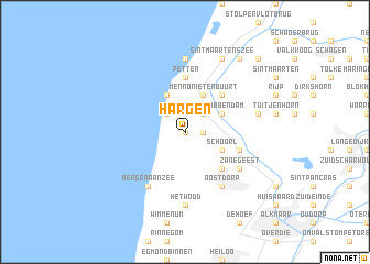 map of Hargen