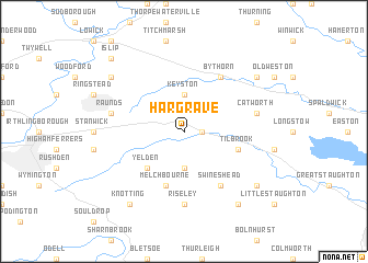 map of Hargrave