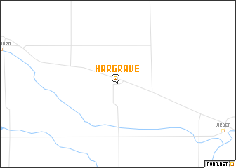 map of Hargrave