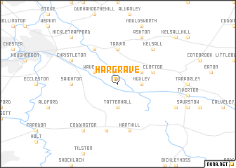 map of Hargrave