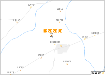 map of Hargrove