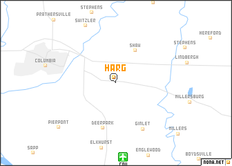 map of Harg