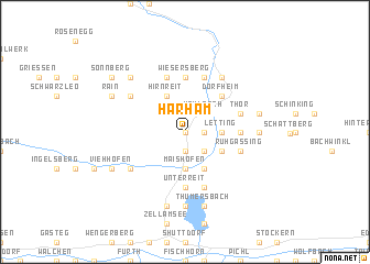 map of Harham