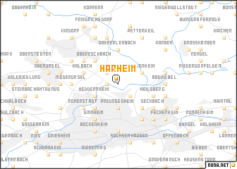 map of Harheim