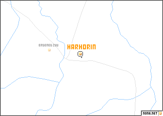 map of Harhorin