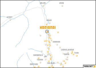 map of Hariānai