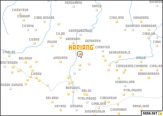 map of Hariang