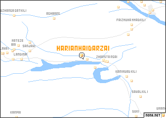 map of Hariān Haidarzai