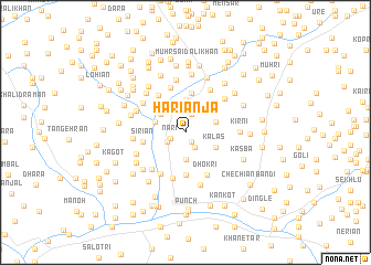 map of Hariānja