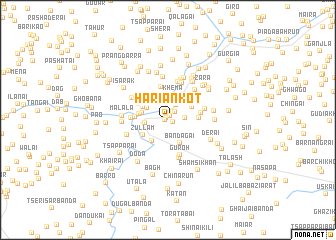 map of Hariānkot