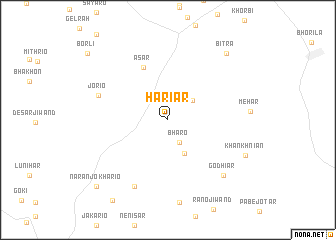 map of Hariār