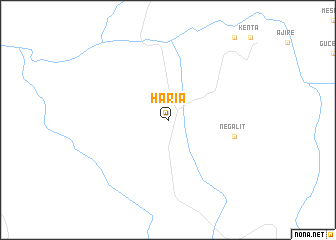 map of Haria