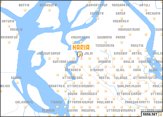 map of Hāria