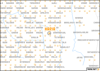 map of Hāria