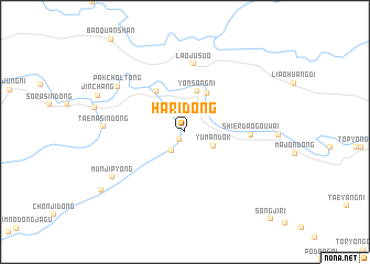 map of Hari-dong